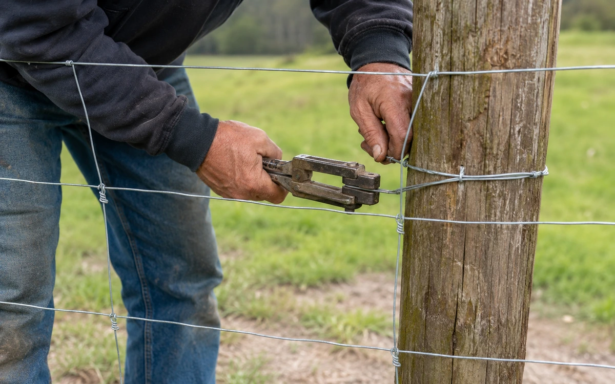 Farm fence installation contractor
